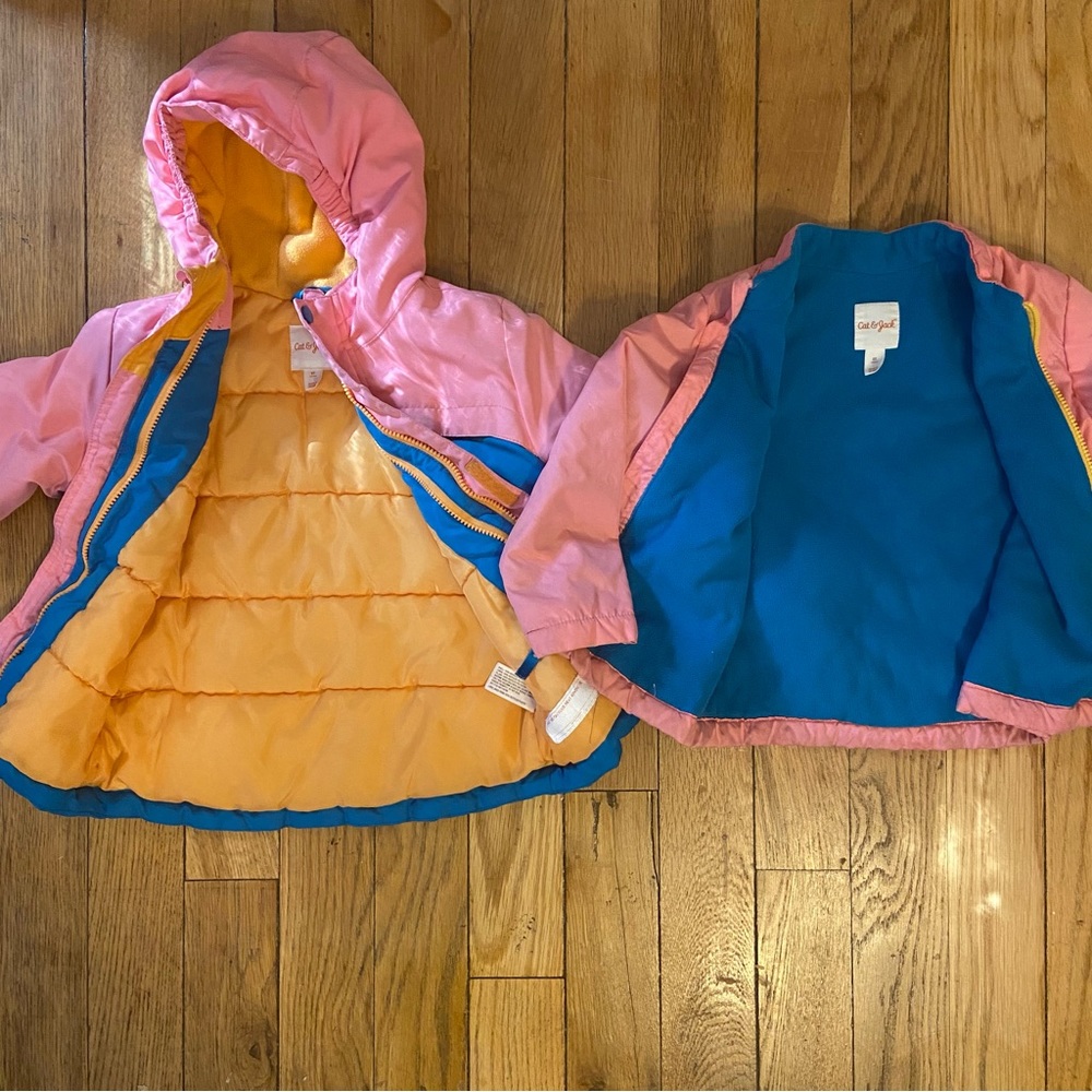 Cat and Jack 3-in-1 Jacket - 5T